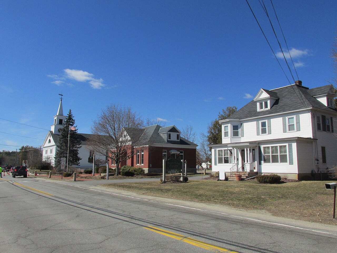 Main Street in Pelham, New Hampshire